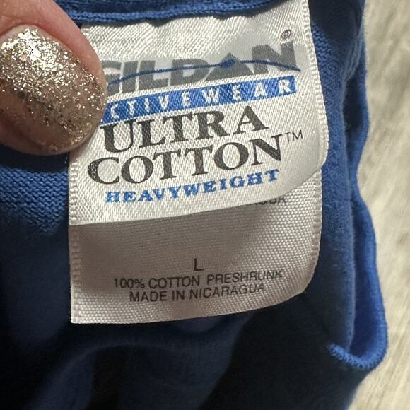 Spamalot Monty Python Mens Large Blue Broadway Musical Comedy Graphic Tee - Picture 7 of 7